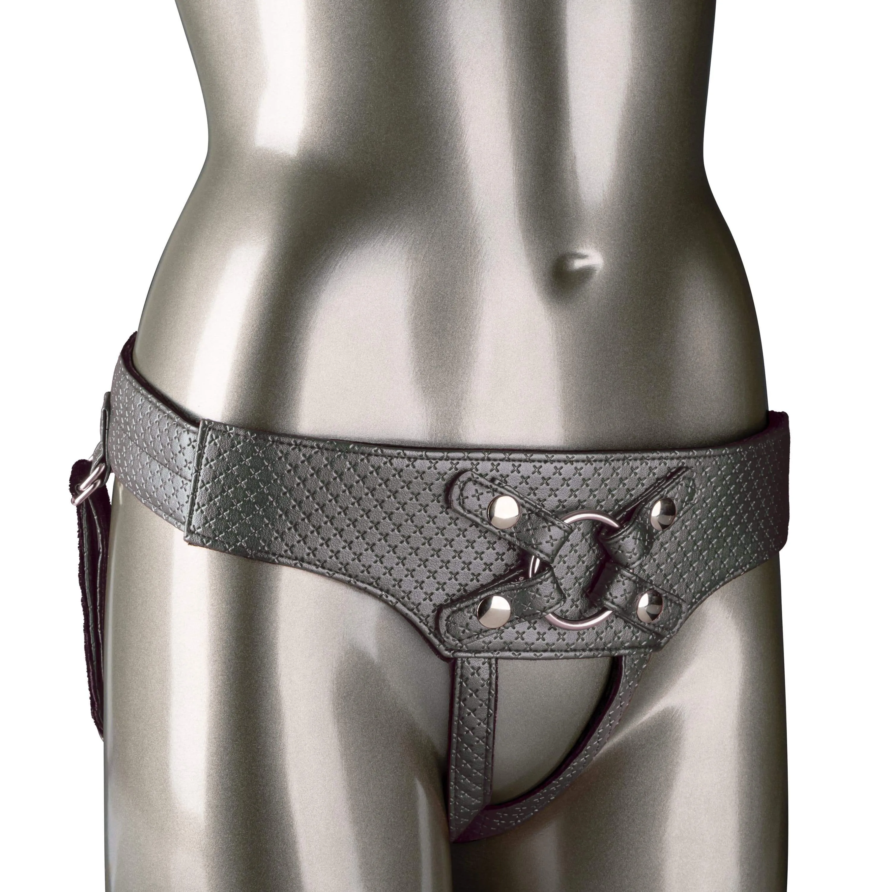 California Exotics - Her Royal Harness The Regal Empress Crotchless Strap On