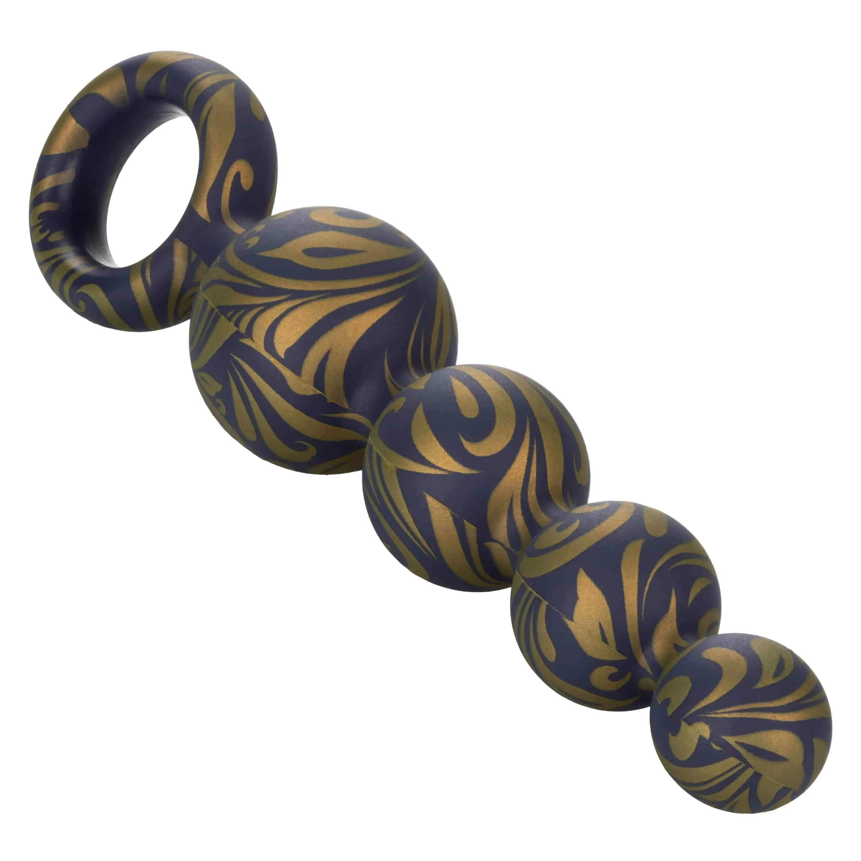 California Exotics - Naughty Bits Butt Balls Silicone Booty Beads (Black)