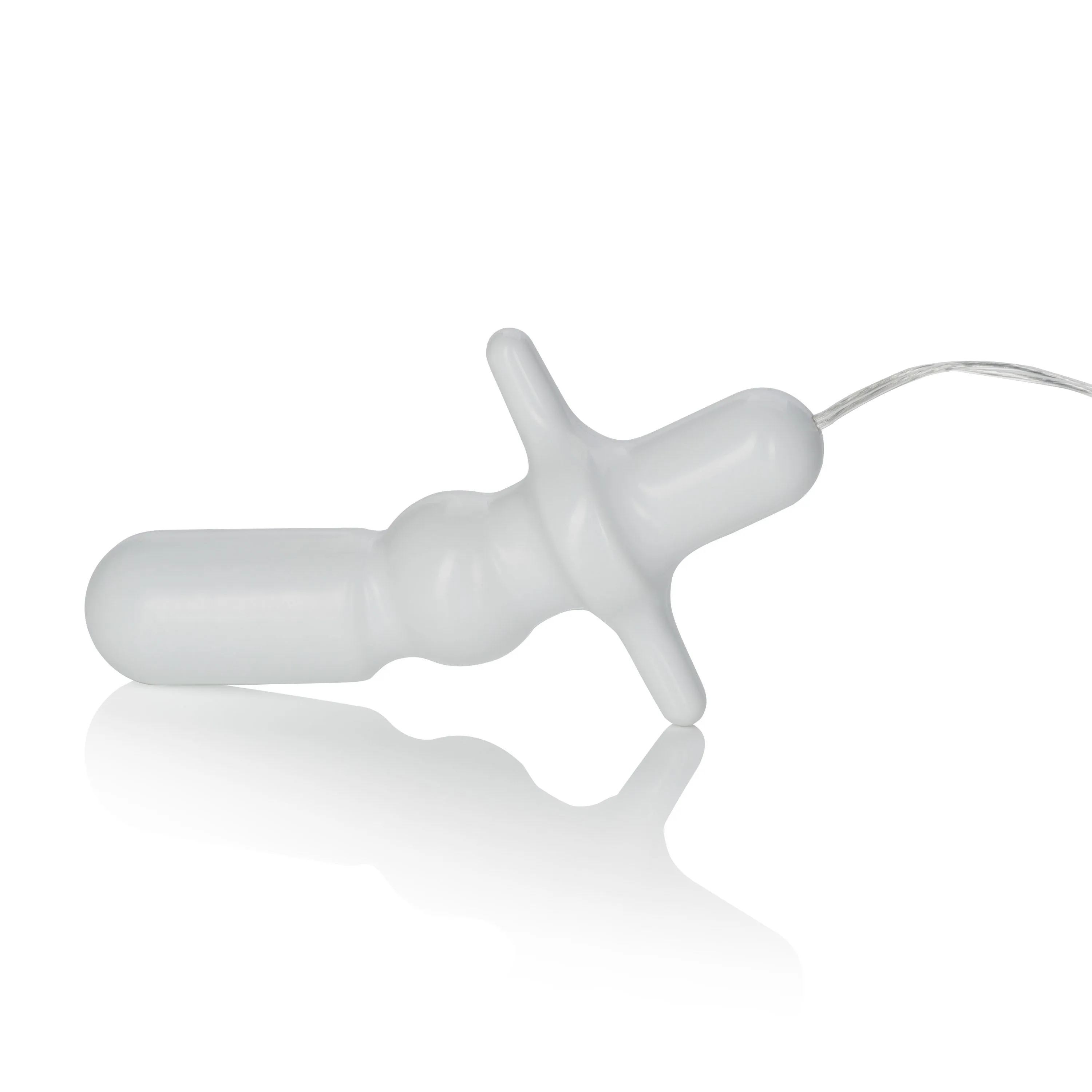California Exotics - Pocket Exotics Vibrating Anal T Vibrator (White)