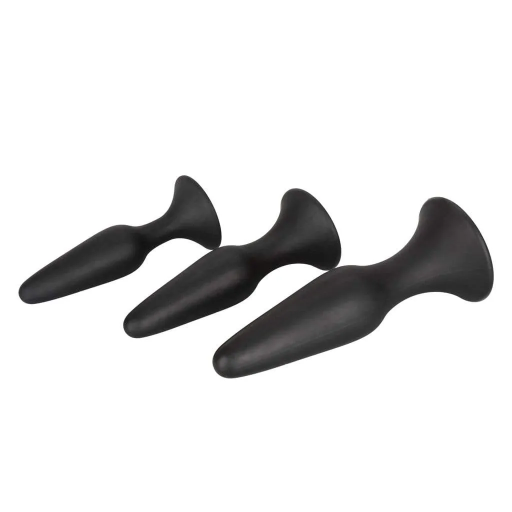 California Exotics - Ultimate Douche Plus Silicone Probes Anal Kit (Black)