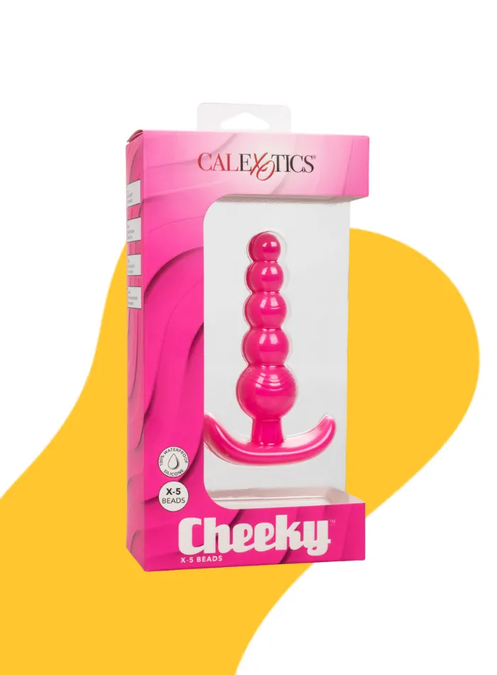 Cheeky X-5 ANAL BEADS Hot Pink