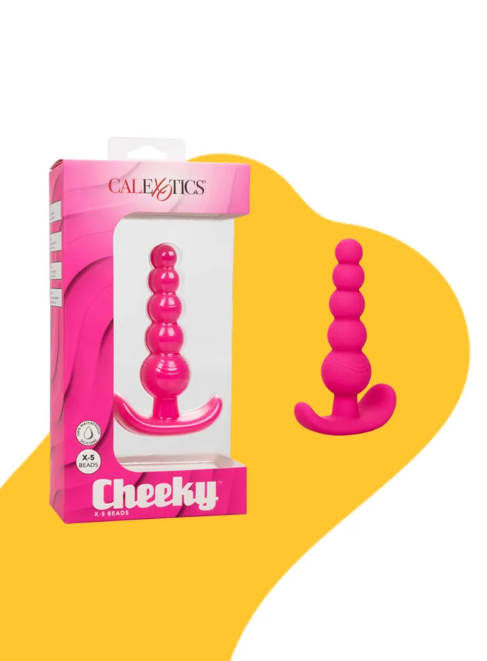 Cheeky X-5 ANAL BEADS Hot Pink