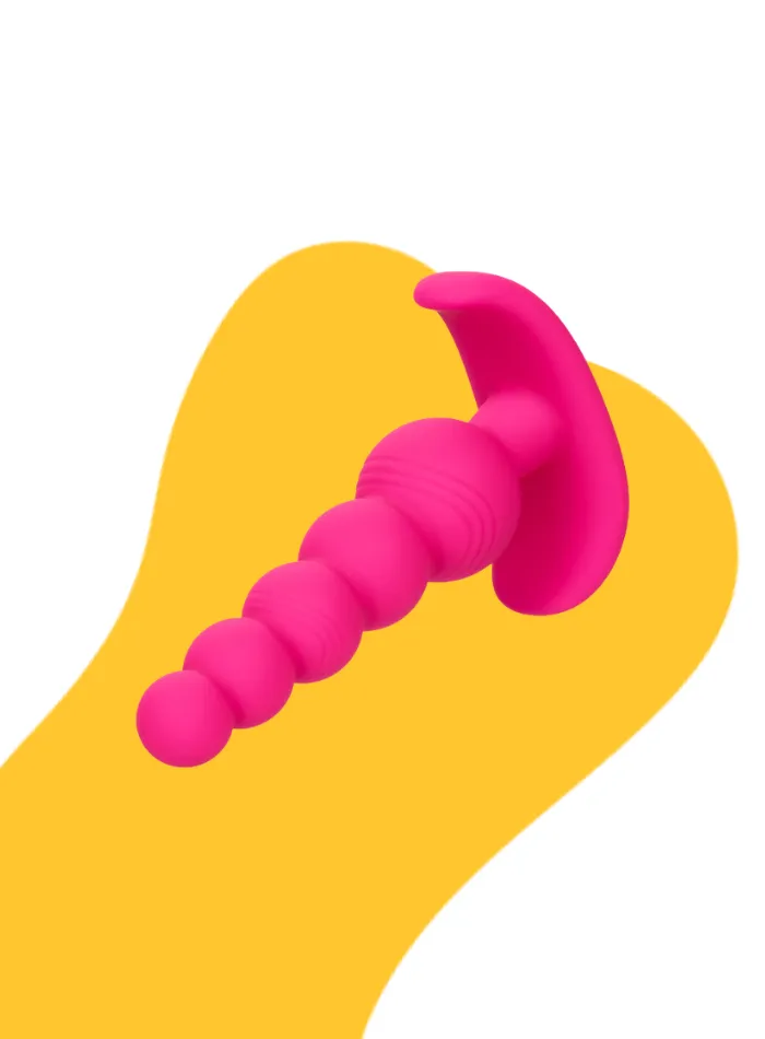 Cheeky X-5 ANAL BEADS Hot Pink