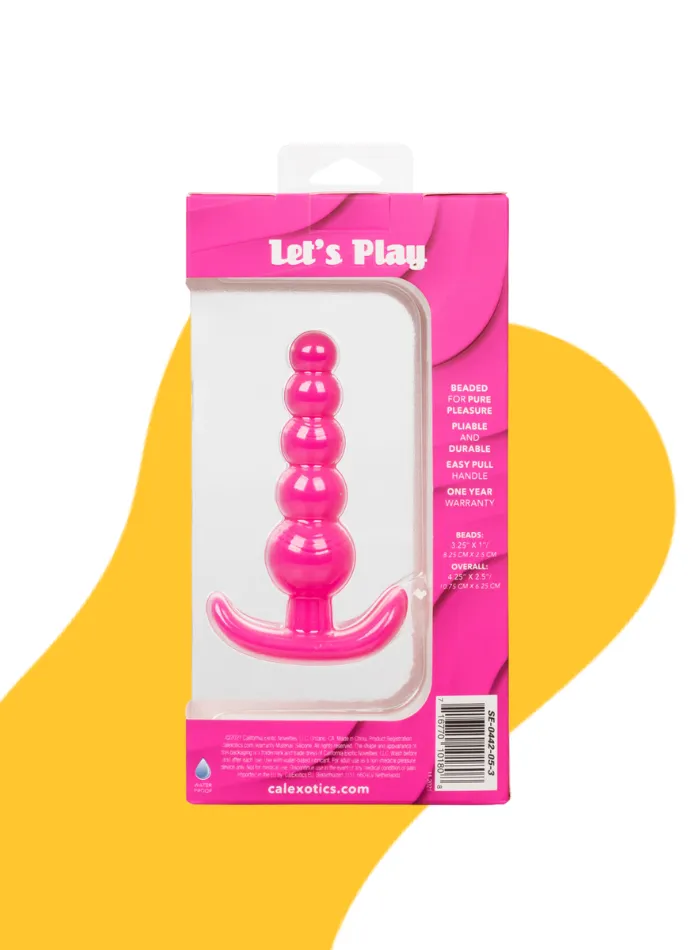 Cheeky X-5 ANAL BEADS Hot Pink