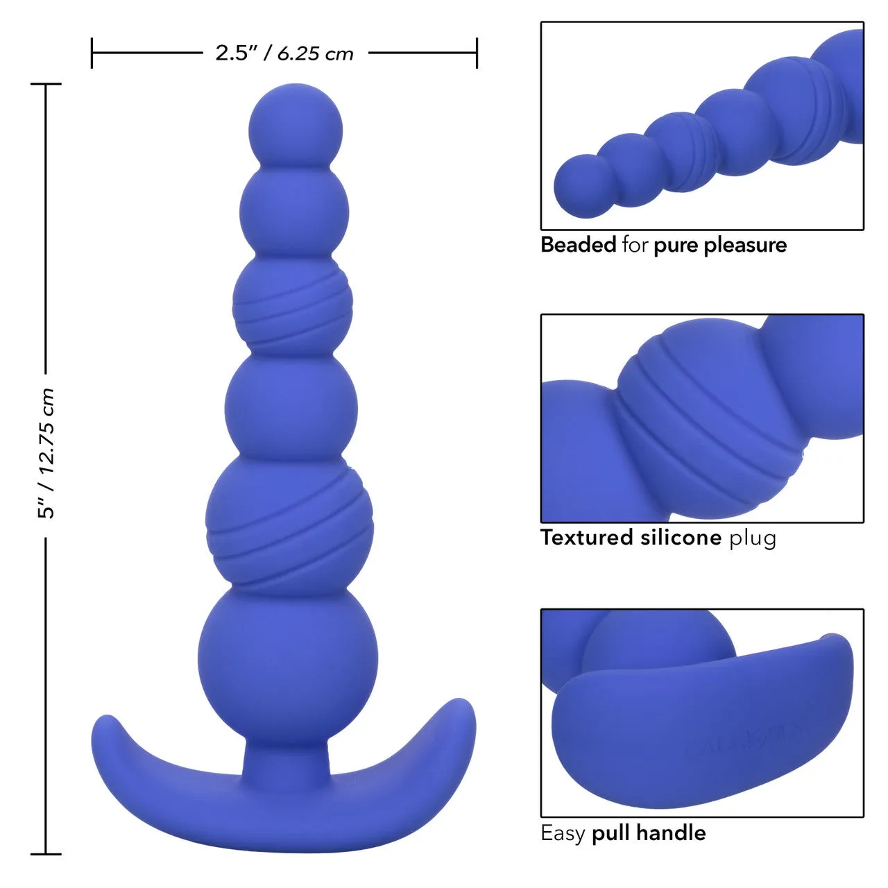 Cheeky X-6 ANAL BEADS Blue