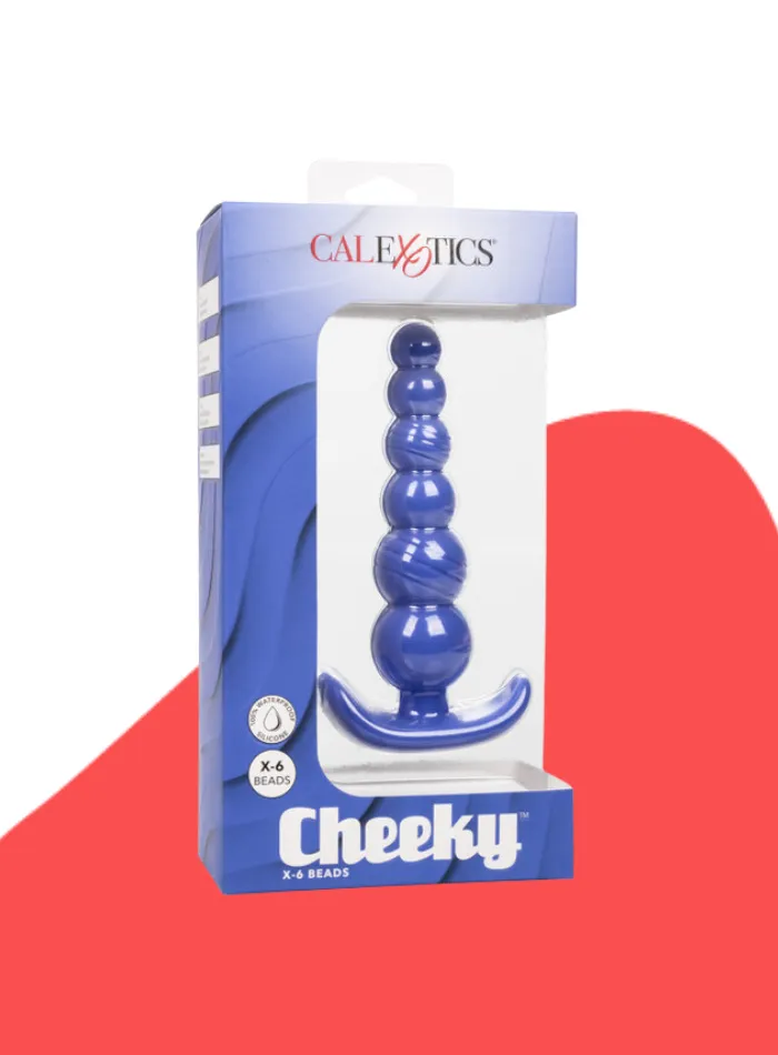 Cheeky X-6 ANAL BEADS Blue