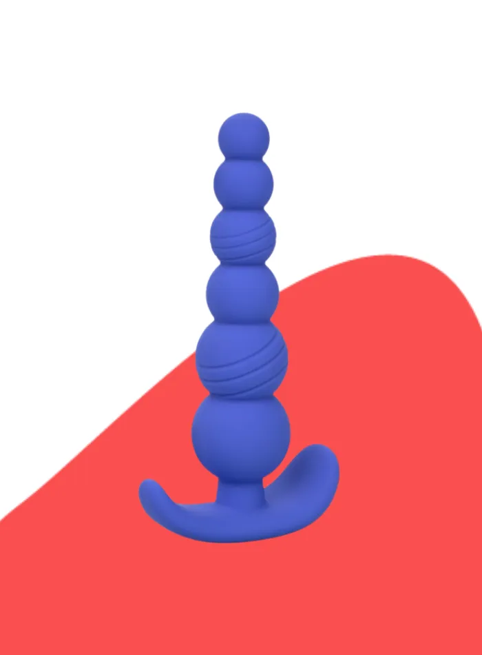 Cheeky X-6 ANAL BEADS Blue