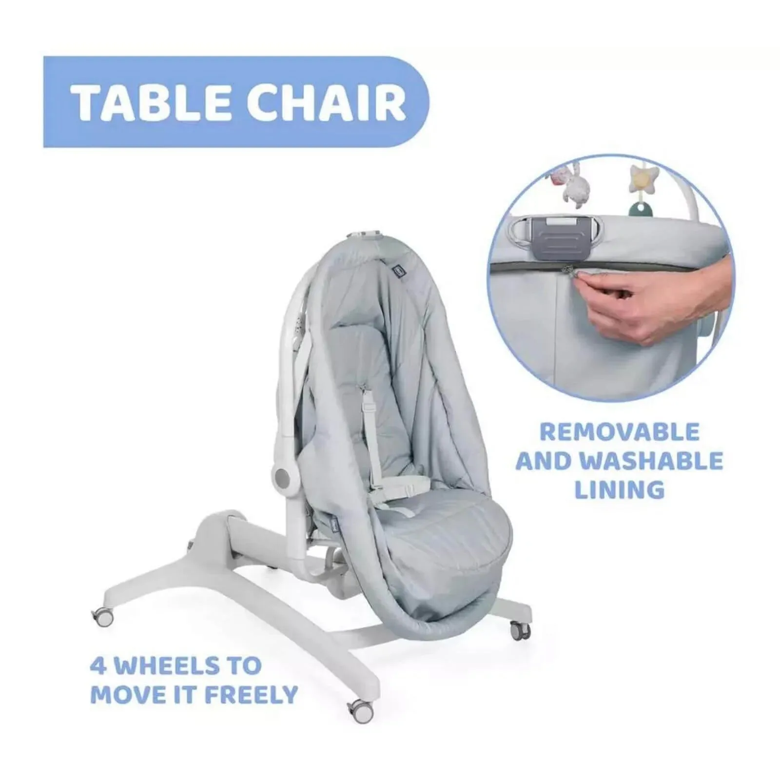 Chicco Baby Hug 4-in-1 - Grey Relux