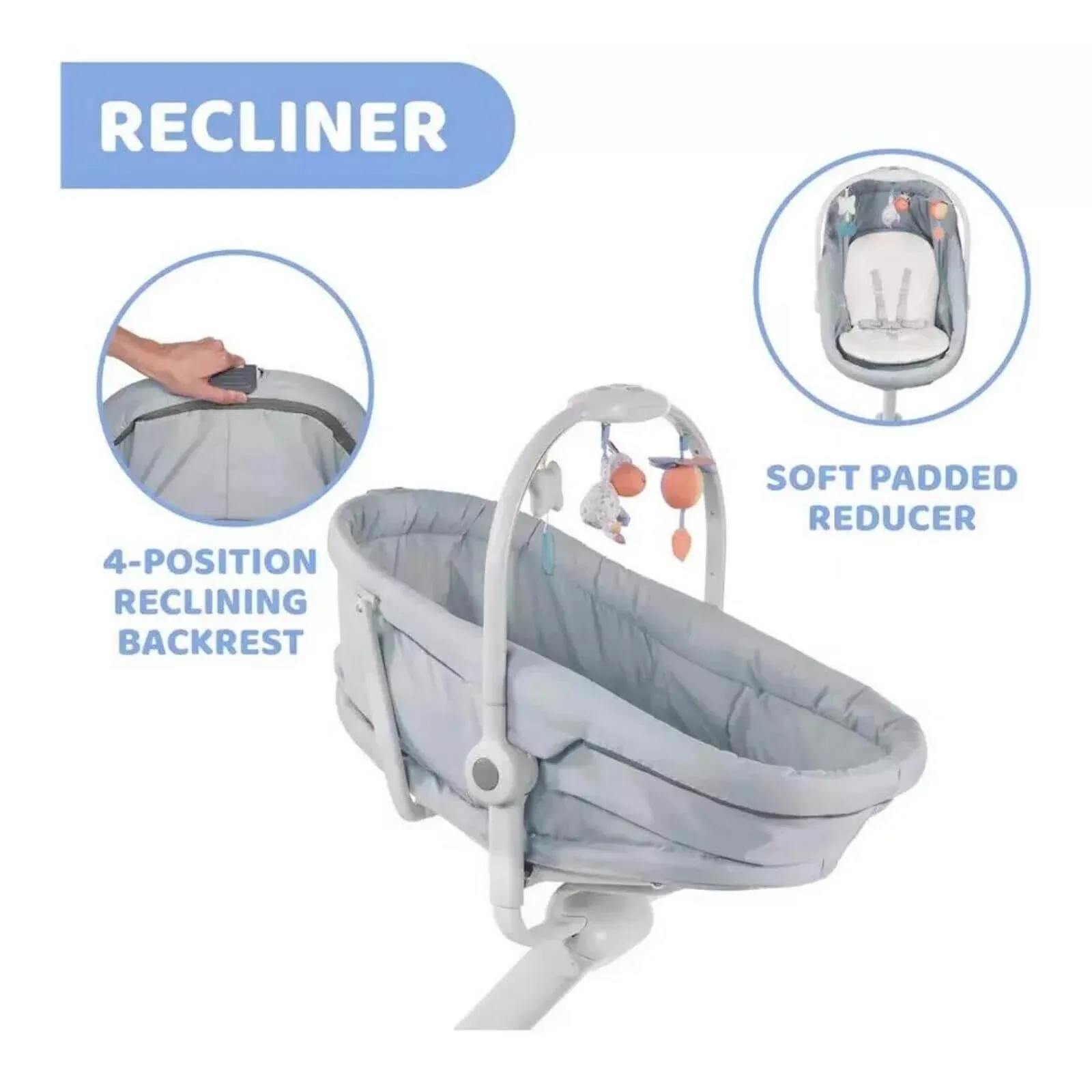 Chicco Baby Hug 4-in-1 - Grey Relux