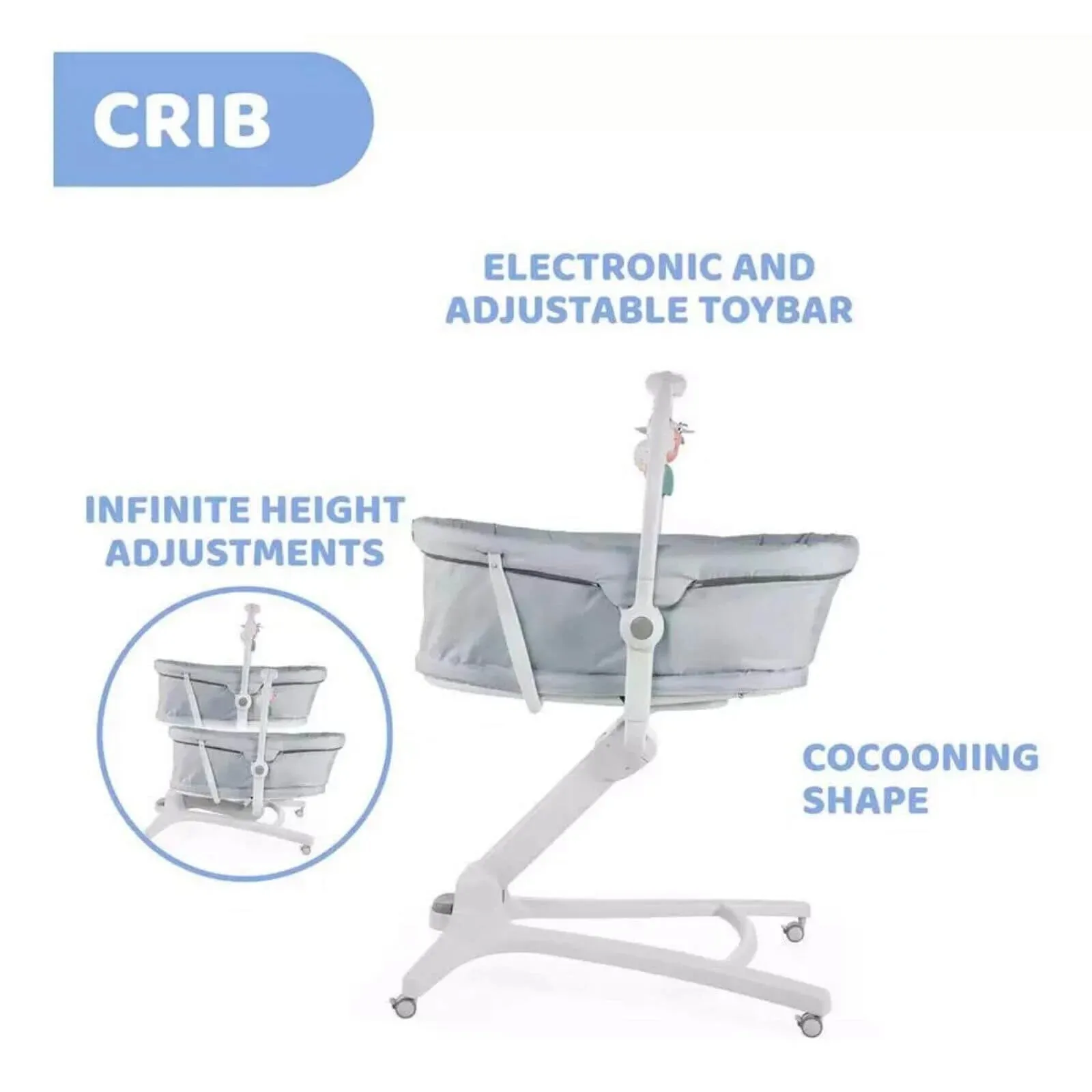 Chicco Baby Hug 4-in-1 - Grey Relux
