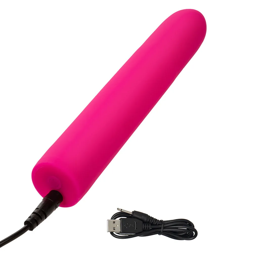 Classic Chic Rechargeable Liquid Silicone Standard Straight Vibrator