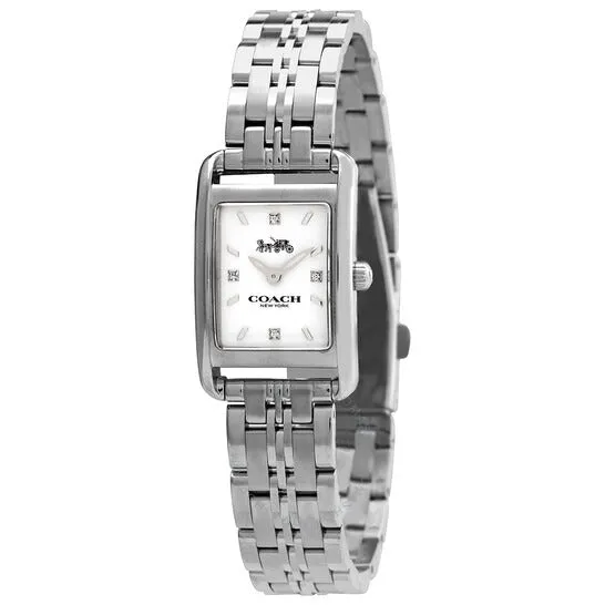 Coach 14503309 Allie Quartz Crystal White Dial Ladies Watch