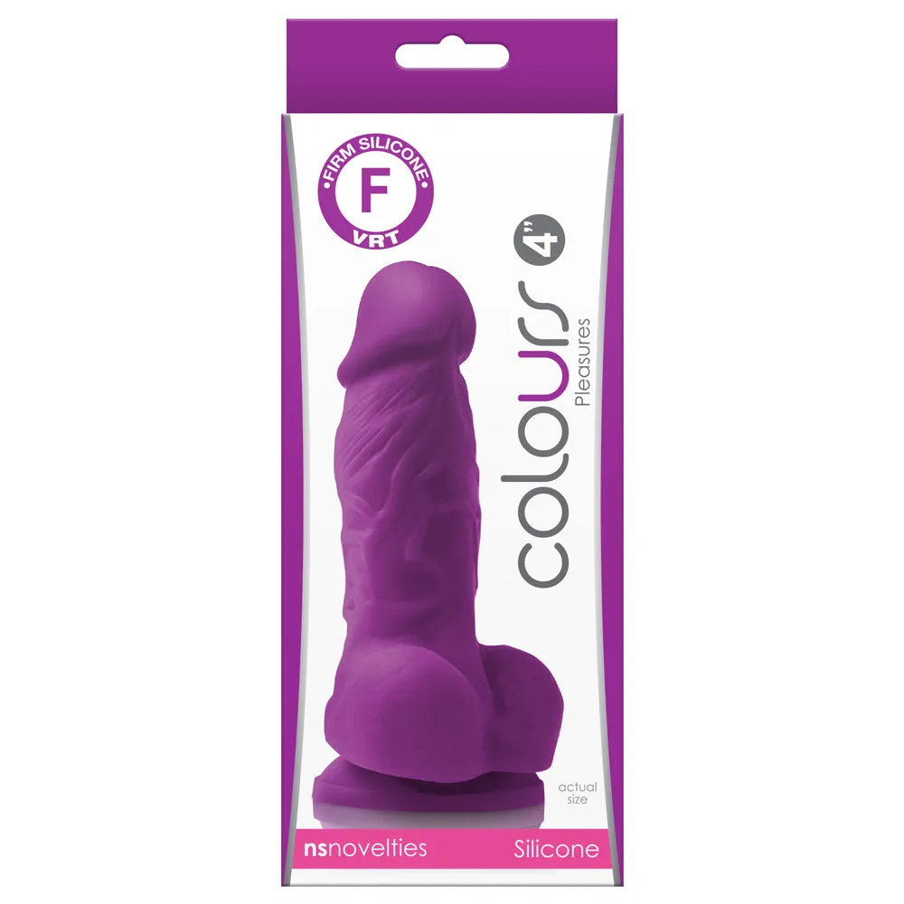 Colours Pleasures 4" Dildo - Firm