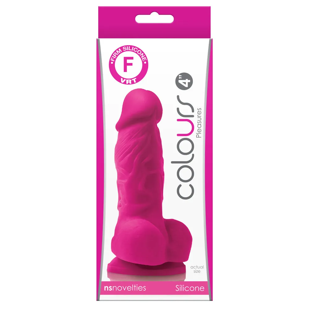 Colours Pleasures 4" Dildo - Firm