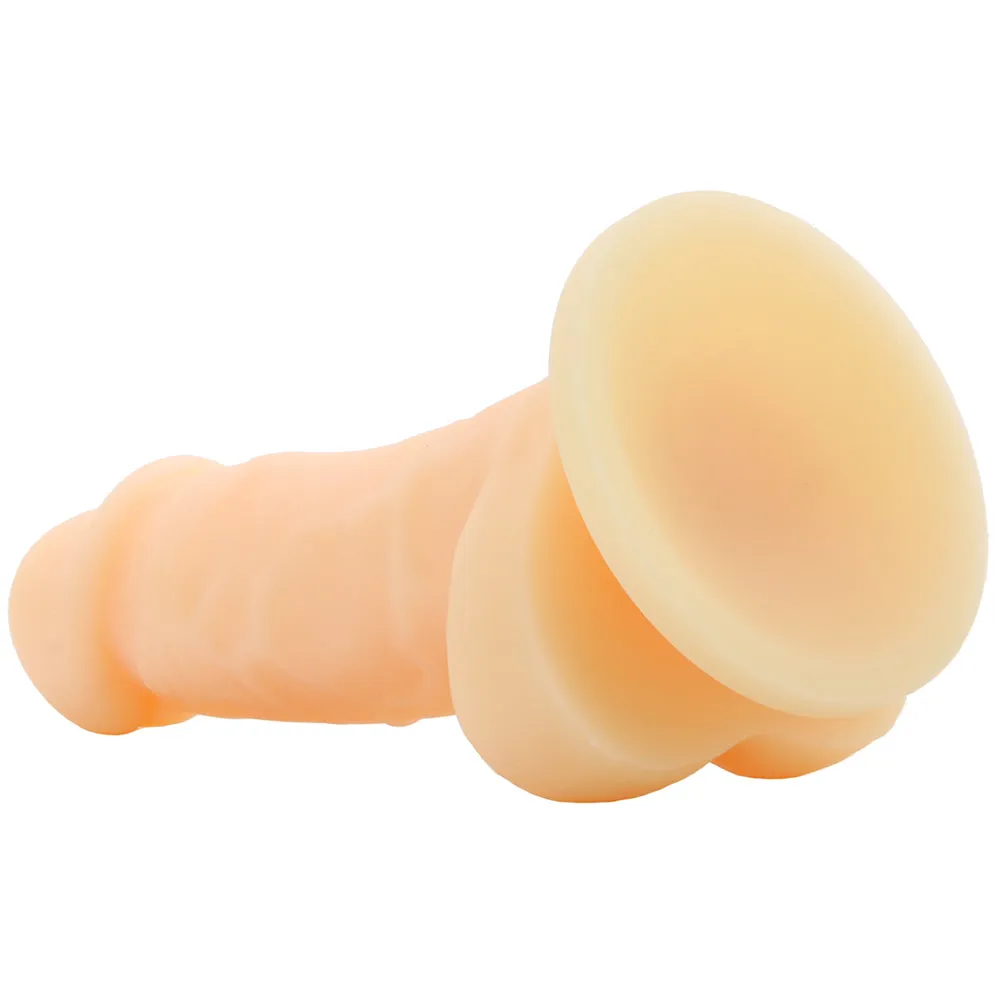 Colours Pleasures 4" Silicone Dildo in Cream