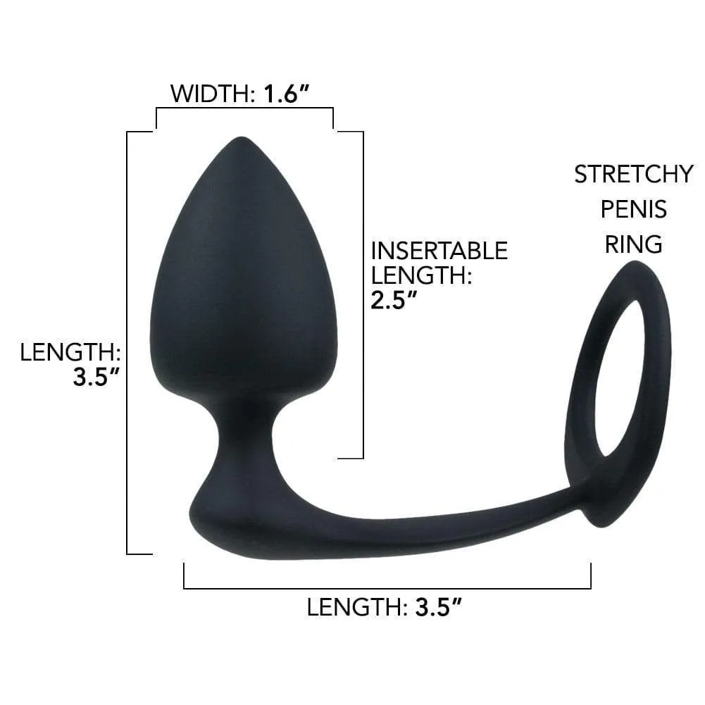 Combo Cockring & Anal Plug