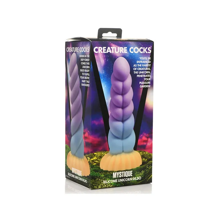 Creature Cocks Mystique Silicone Unicorn Dildo