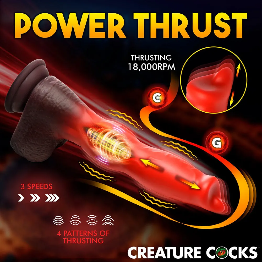 Creature Cocks Ramming Hound Thrusting Vibrating Canine Dildo