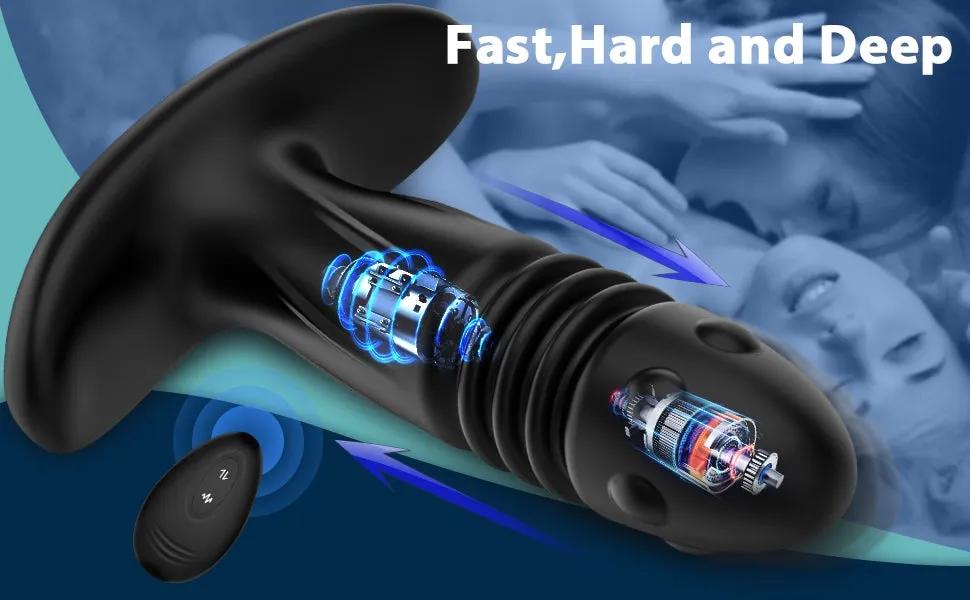 Daenerys - Thrusting & Vibrating Prostate Massager