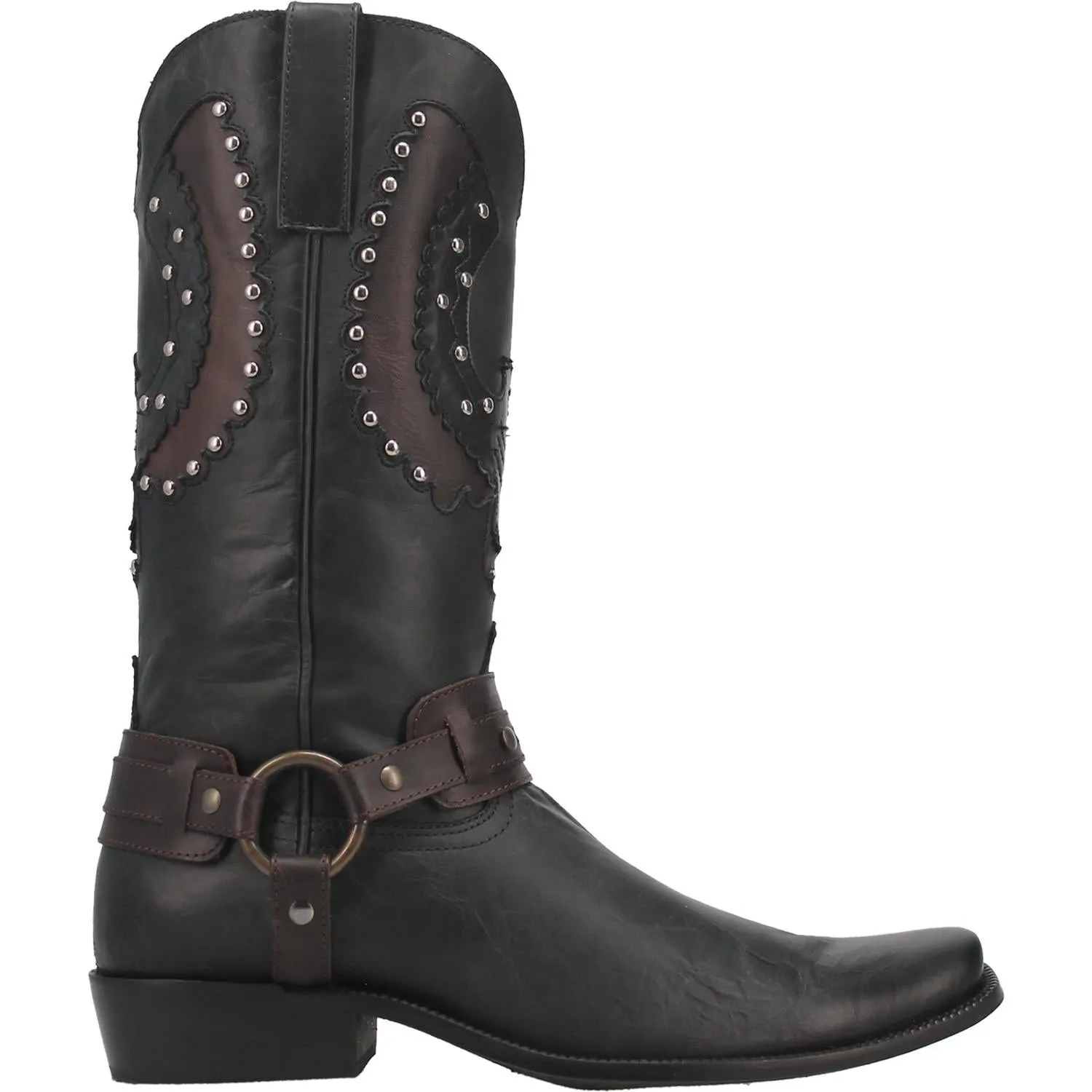 Dingo War Eagle Black DI 851 Mens Cowboy Boots