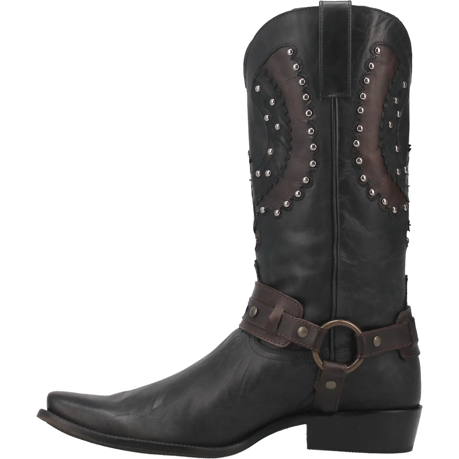 Dingo War Eagle Black DI 851 Mens Cowboy Boots