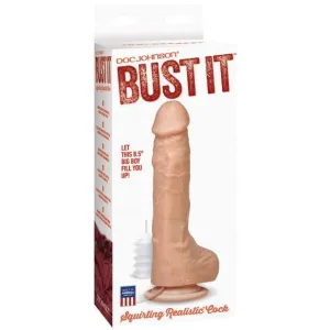 Doc Johnson - Bust It Squirting Realistic Cock with 1oz Nut Butter