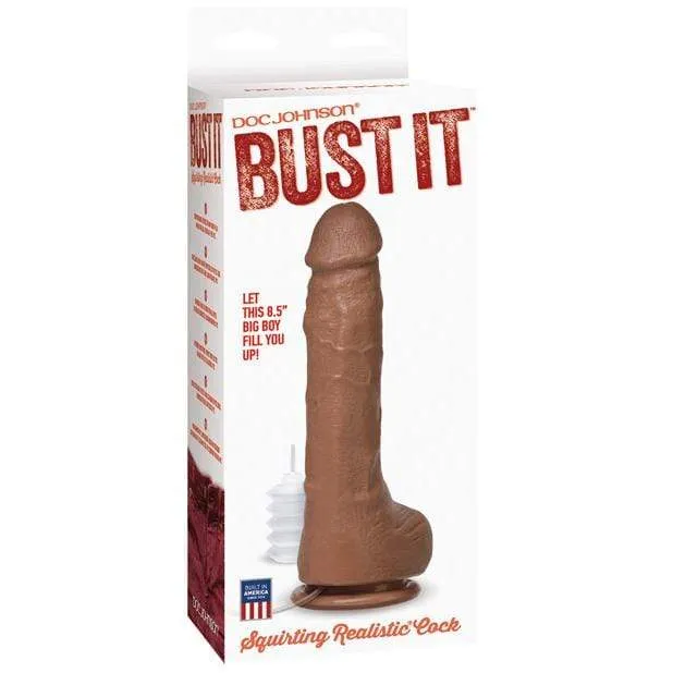Doc Johnson - Bust It Squirting Realistic Cock with 1oz Nut Butter
