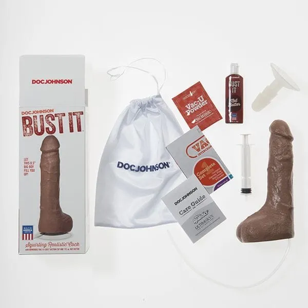 Doc Johnson - Bust It Squirting Realistic Cock with 1oz Nut Butter