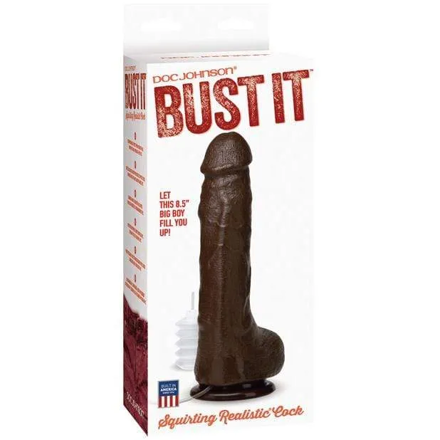 Doc Johnson - Bust It Squirting Realistic Cock with 1oz Nut Butter