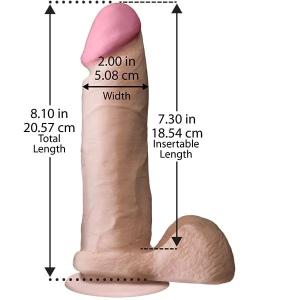 Doc Johnson - The Realistic Ultraskyn UR3 Cock with Balls