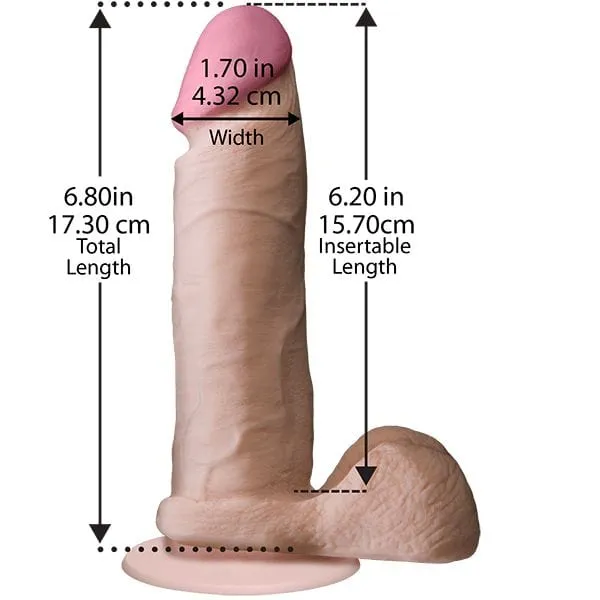 Doc Johnson - The Realistic Ultraskyn UR3 Cock with Balls