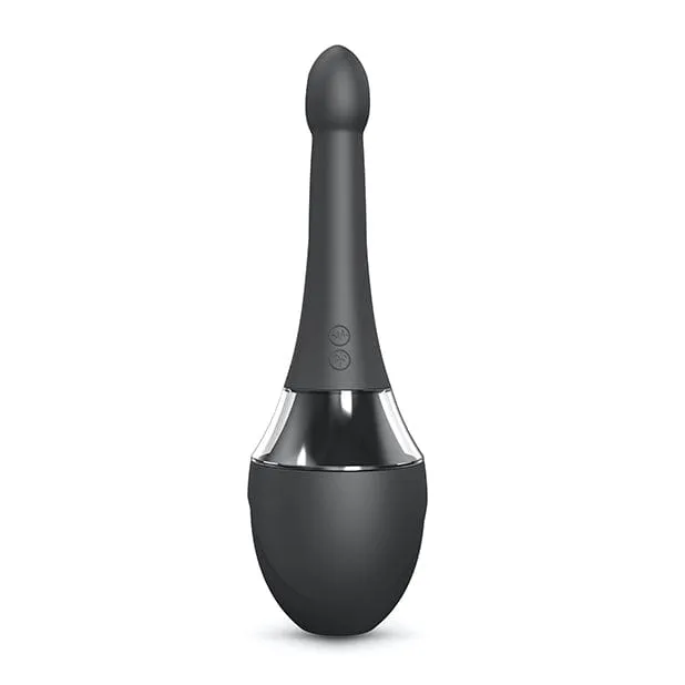 Dorcel - Vibrating Anal Douche Mate Pro (Black/Silver)