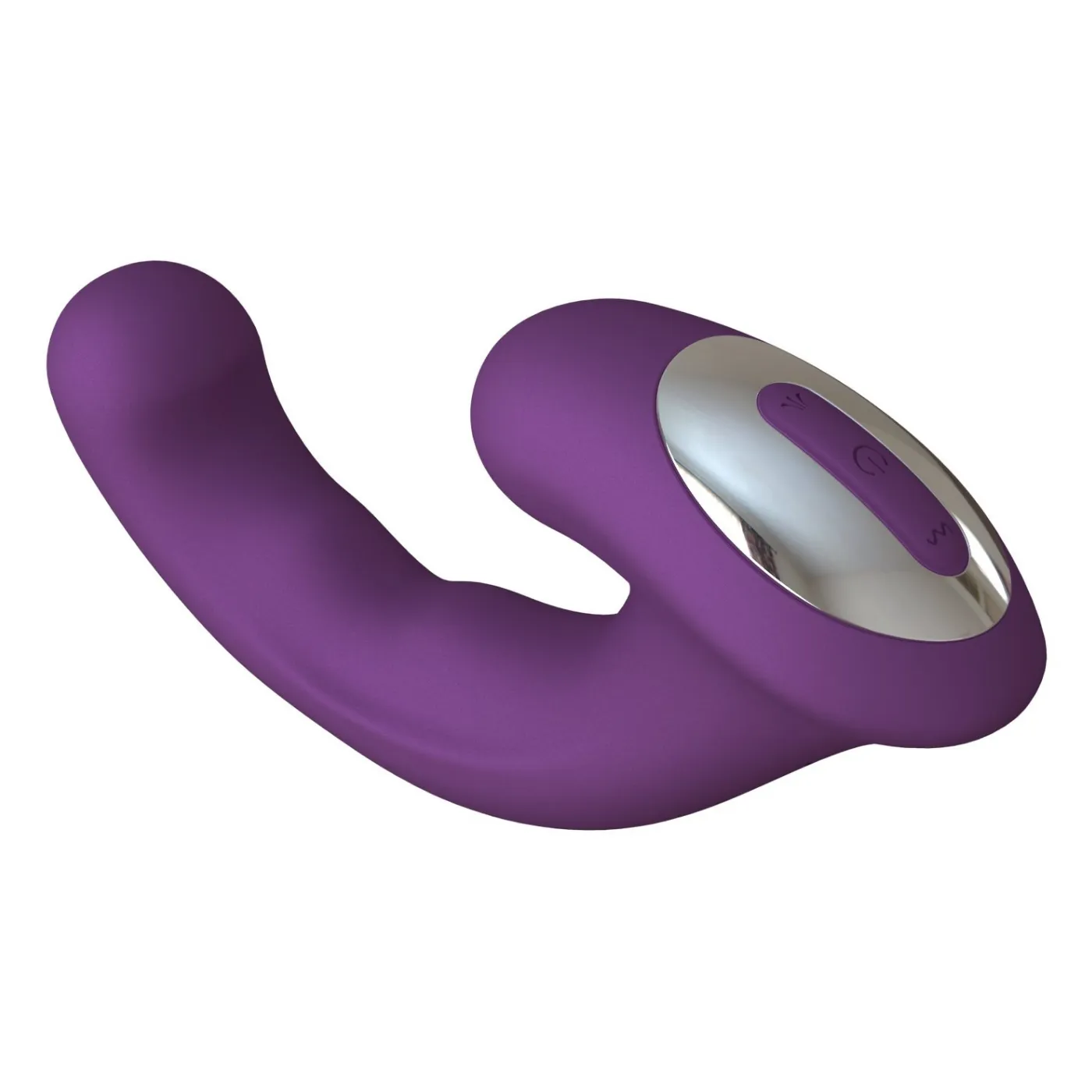 Double Love Climaxer G-Spot Vibe & Air Pulse Clit Stimulator