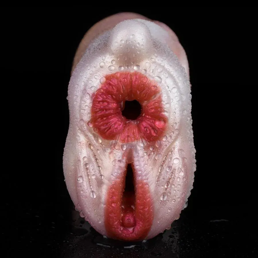 Dual Pleasure Lifelike Cow Vagina Pocket Pussy