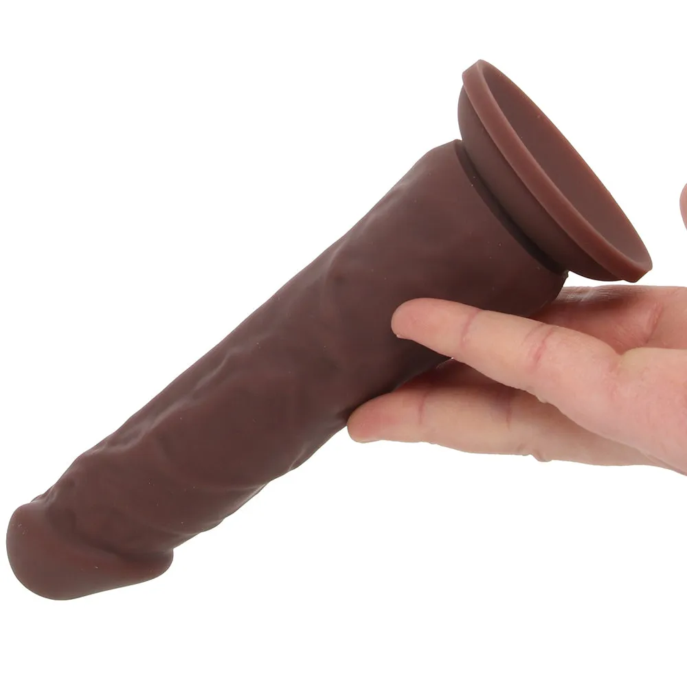 EasyRiders 7 Inch Silicone Dildo in Dark