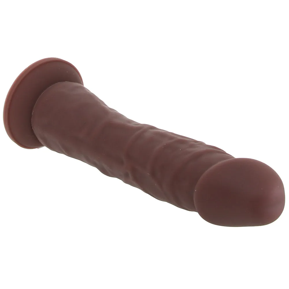 EasyRiders 7 Inch Silicone Dildo in Dark