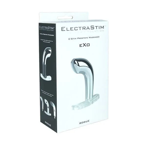 ElectraStim - Electro Stimulation Exo Rogue E Stim Prostate Massager (Silver)