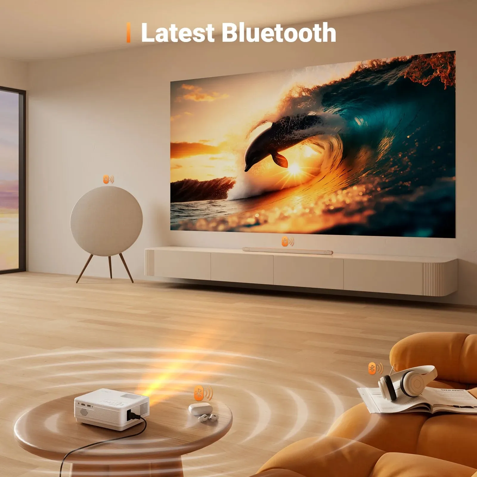 Elephas 100" Class FHD (1080p) LCD Projector