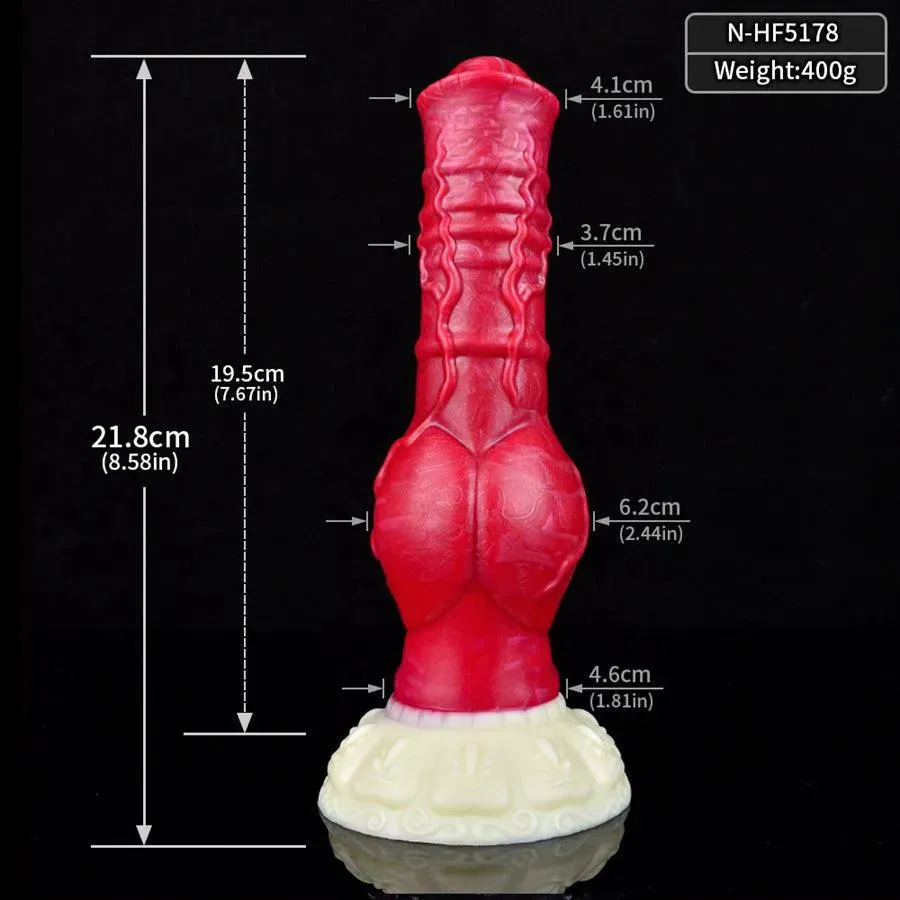 Emma Silicone Dog Dildo