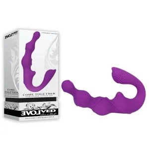 Evolved Come Together Vibrating Strapless Strap-On