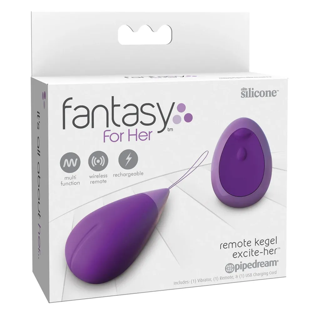 Fantasy For Her Remote Control Kegel Excite-Her Vibrating Egg