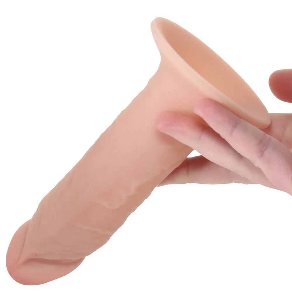 Fantasy X-tensions Elite 6 Inch Hollow Strap-On in Light