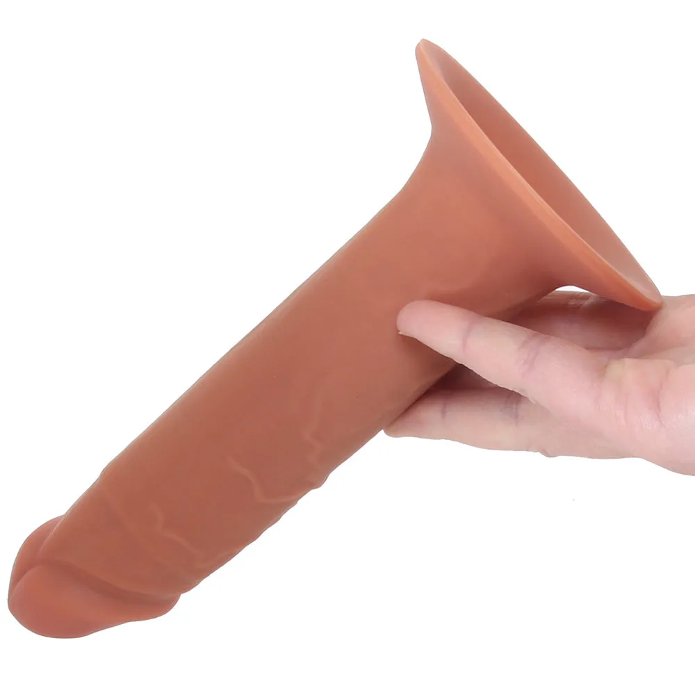 Fantasy X-tensions Elite 7 Inch Hollow Strap-On in Brown