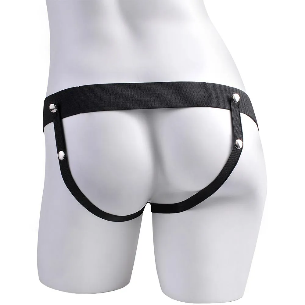 Fetish Fantasy 6 Inch Hollow Vibrating Strap-On with Remote