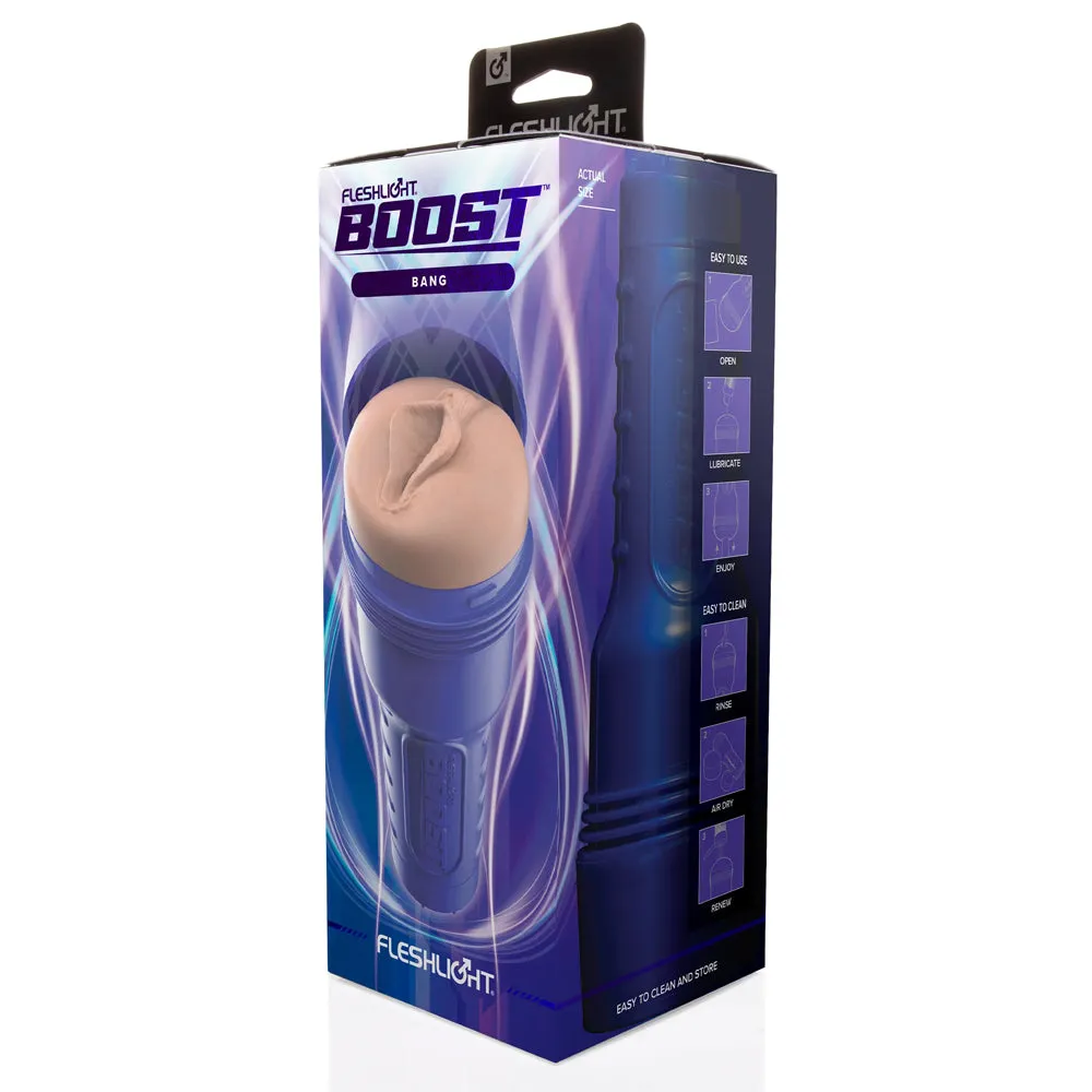Fleshlight Boost Bang Realistic Vaginal Masturbator