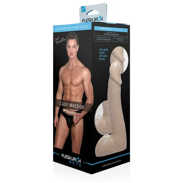 Fleshlight - Fleshjack Boys Cade Maddox Dildo 9" (Beige)