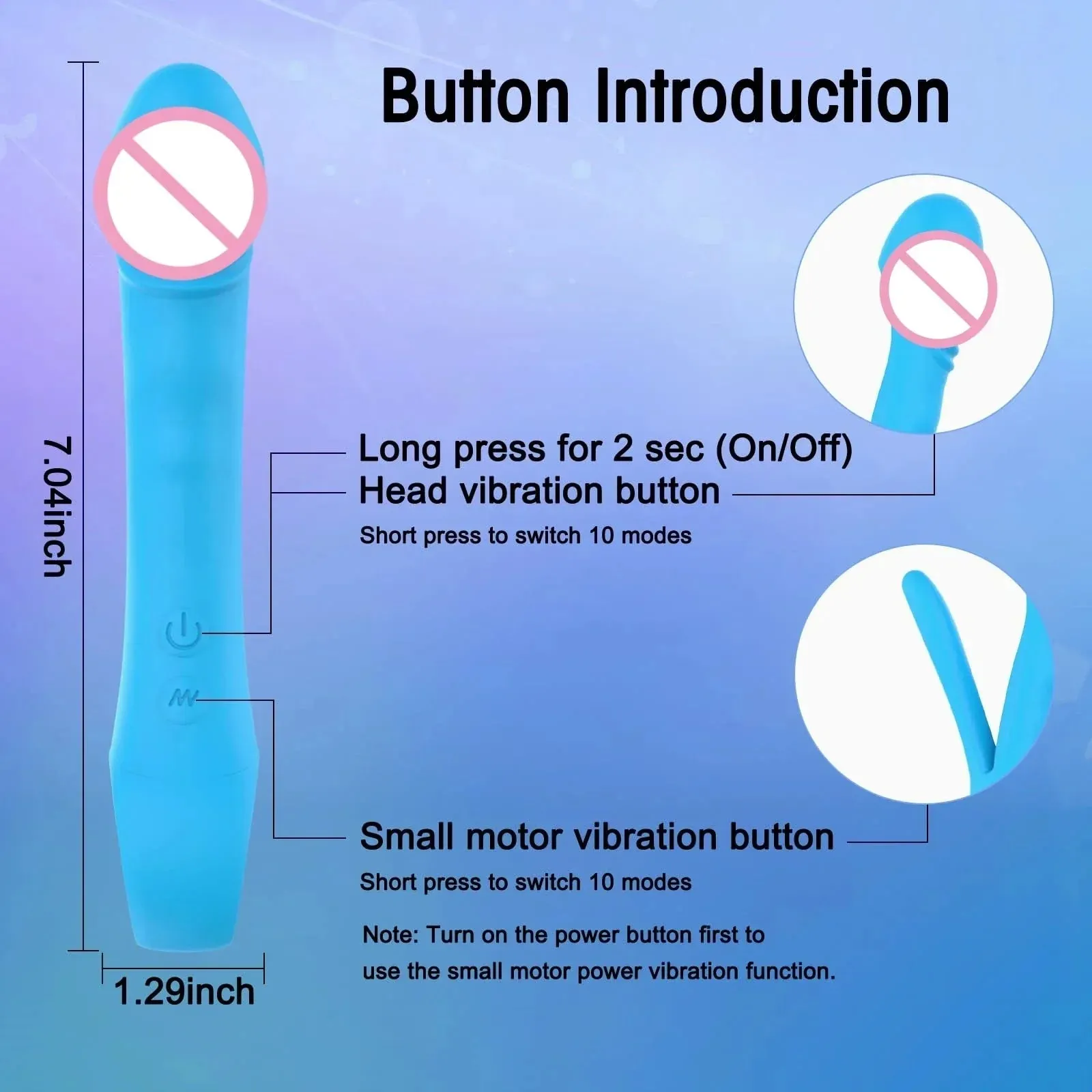Flexible Clitoral and G-Spot Vibrator | Powerful Anal & Nipple Stimulation for Women