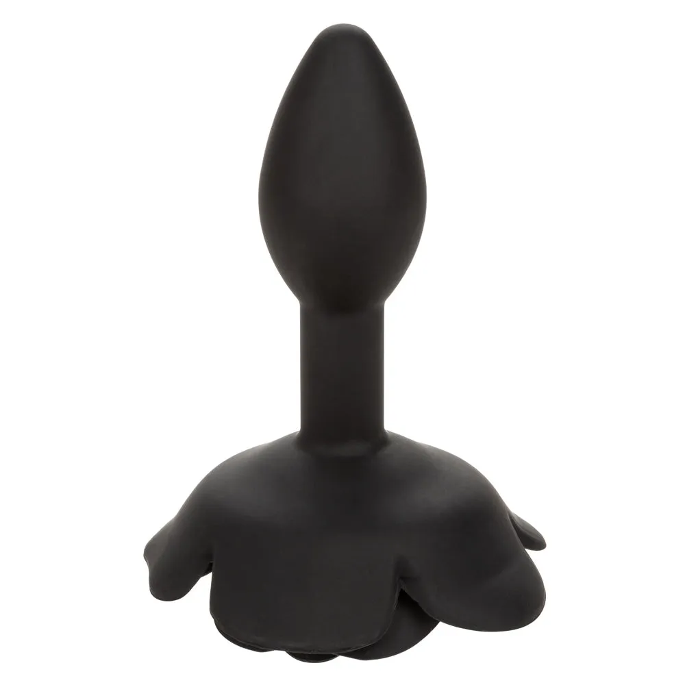 Forbidden Silicone Rose Anal Plug - Large