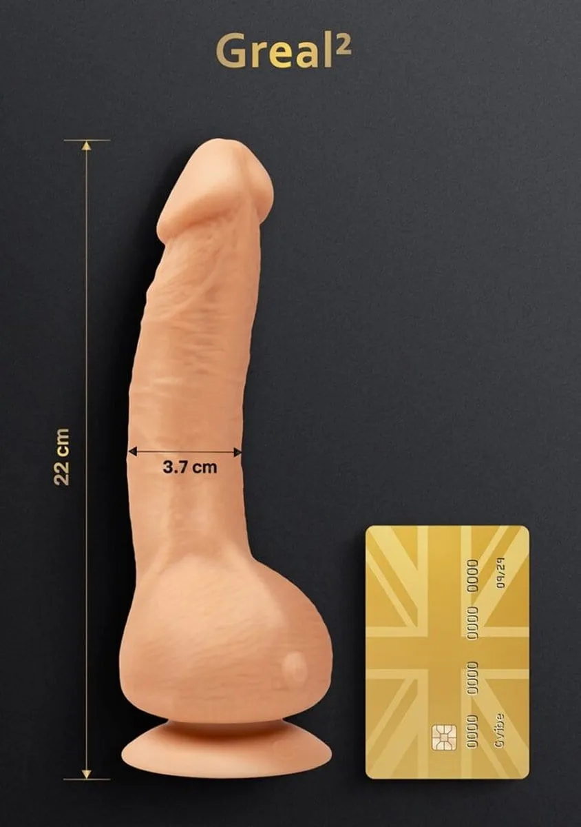 FT London - G Vibe G Real 2 Realistic Vibrating Dildo (Beige)
