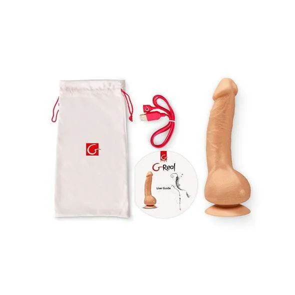 FT London - G Vibe G Real 2 Realistic Vibrating Dildo (Beige)